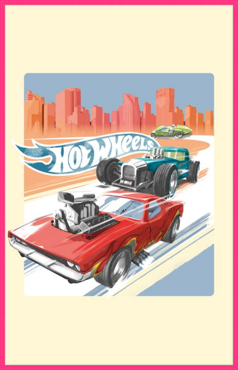 Hot Wheels Painted Tracks 6