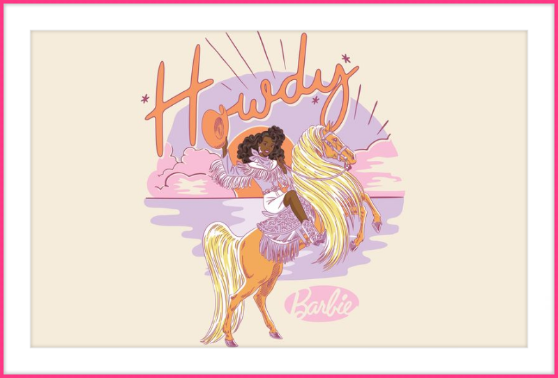 Barbie Howdy Horse
