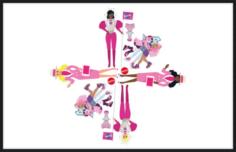 Mattel Brand Pattern 6