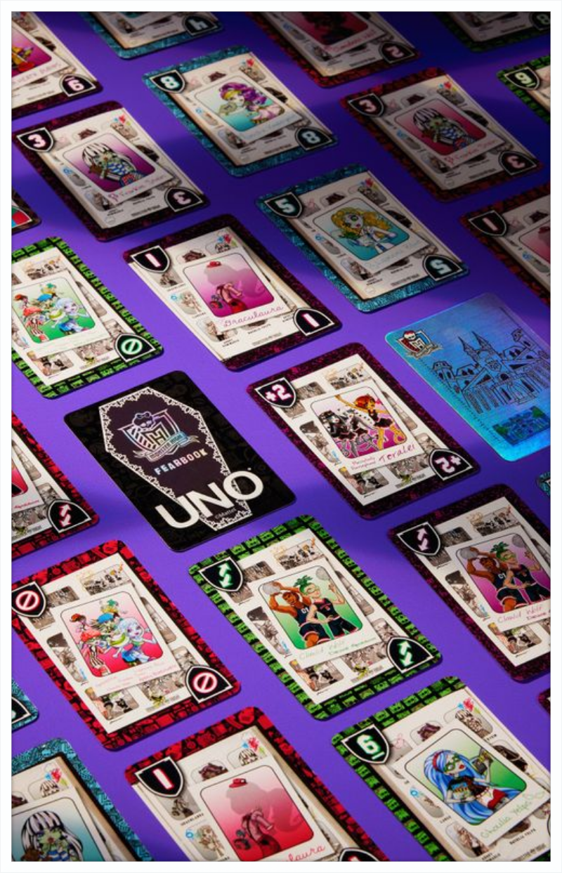 UNO Fandom Monster High Fearbook 1