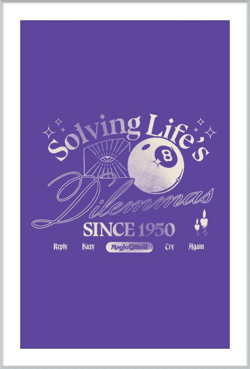 Magic 8 Ball Solving Life's Dilemma