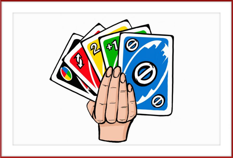 UNO Card Hand