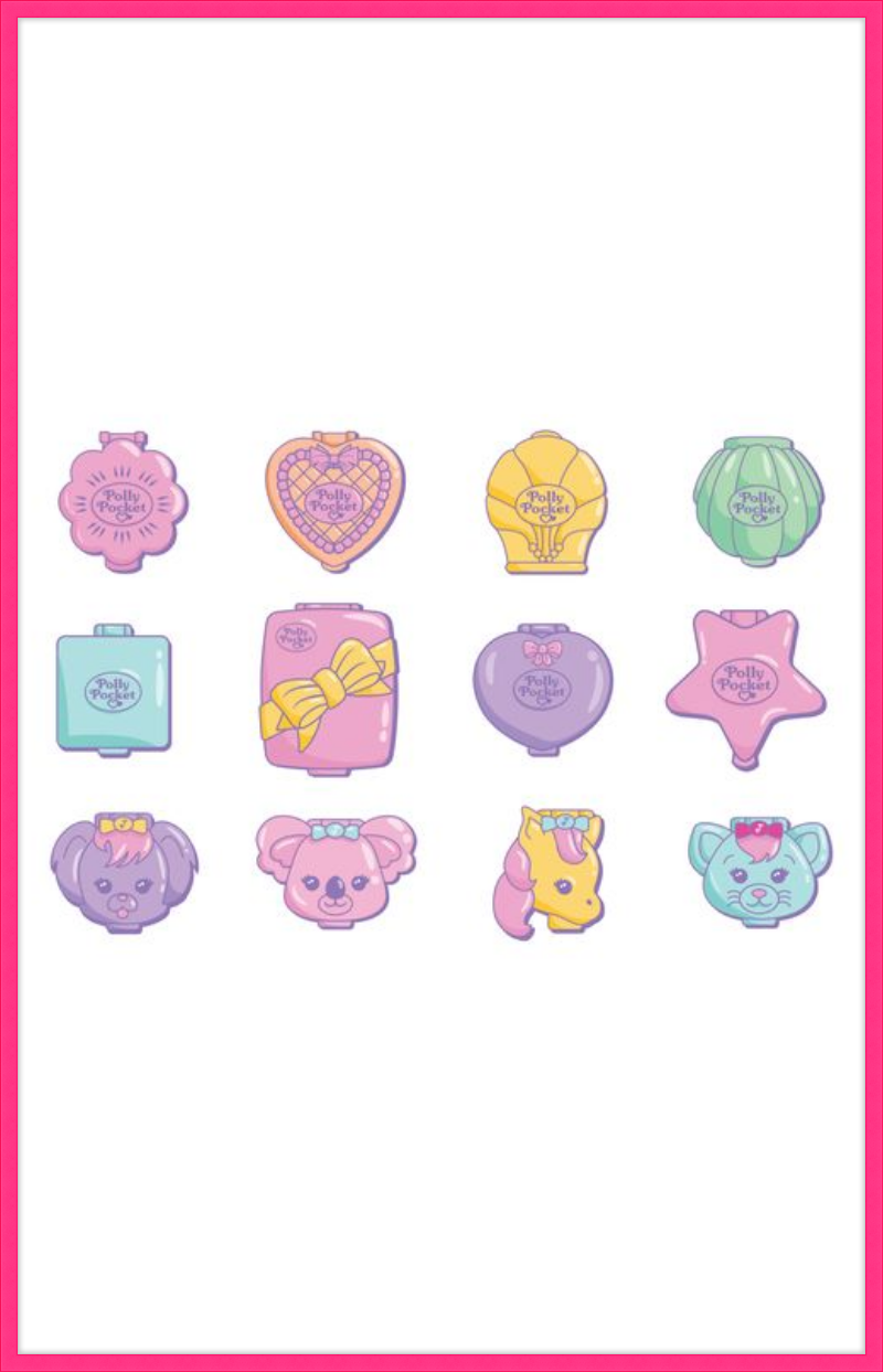 Polly Pocket Compact Cases